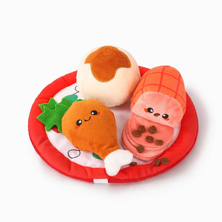 HugSmart Pet Happy Woofmas - Christmas Dinner Dog Toy | Kanu Pet