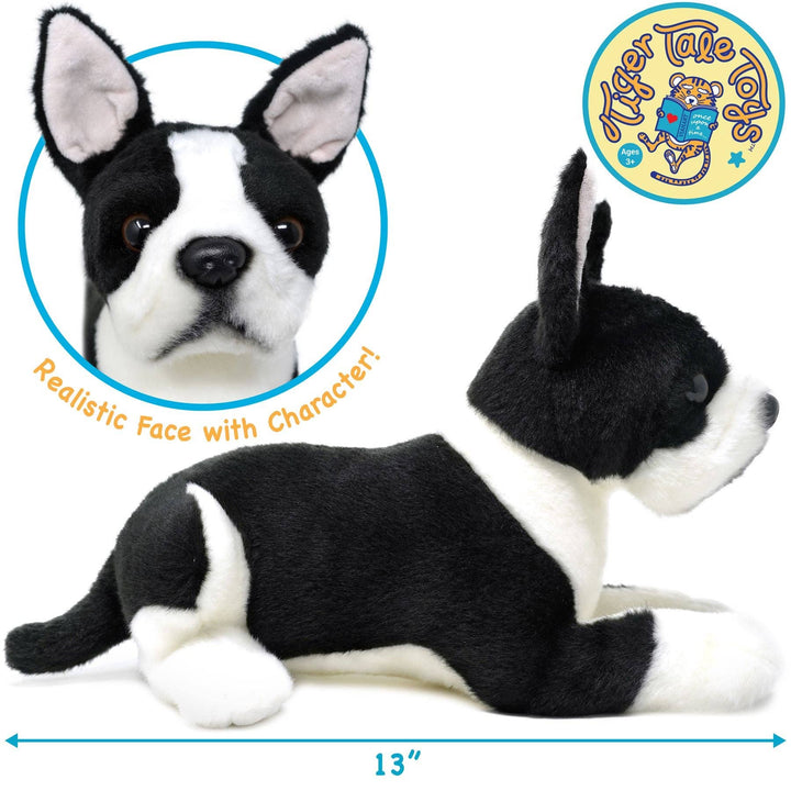 Viahart Toy Co. Baxter The Boston Terrier Plush Dog Toy | Kanu Pet