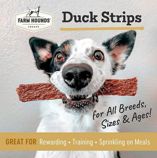 Farm Hounds Dog Duck Strips Treat | Kanu Pets
