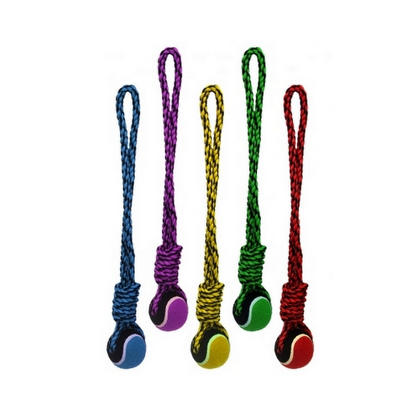 King Wholesale Pet Goods - Multipet Nuts For Knots Rope w/Ball - 20 Inch