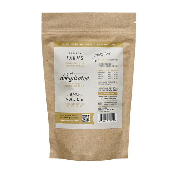 Farm Hounds Beef Jerky for dogs | Kanu pets