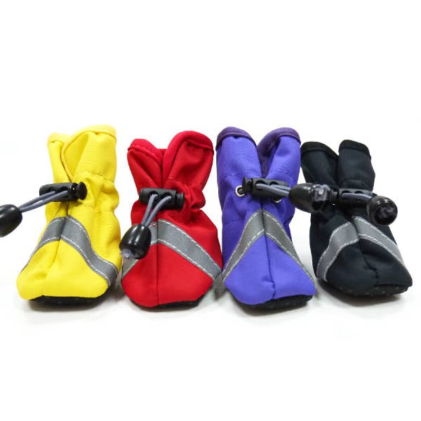 Dogo Pet Slip-ON Paws Purple Dog Shoes | Kanu Pet