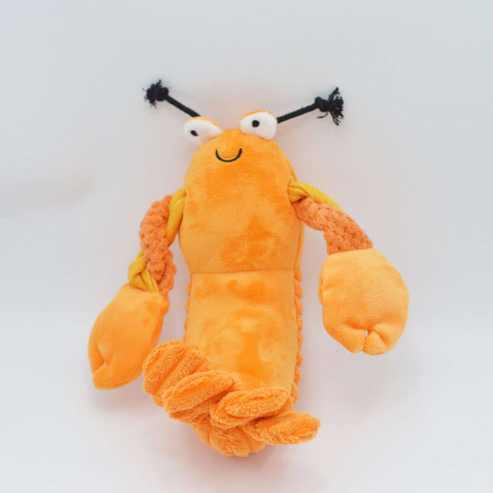 Cheerhunting Petkin Plush Shrimp Dog Toy | Kanu Pet