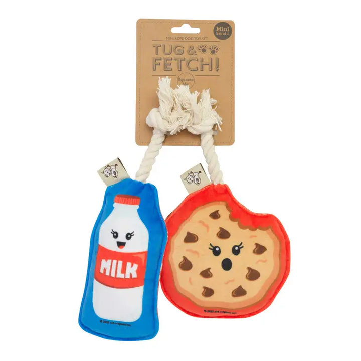 Speckle & Spot Mini Set Cookie & Milk Dog Toy | Kanu Pet