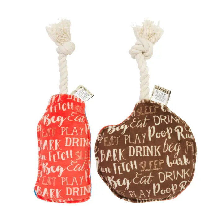 Speckle & Spot Mini Set Cookie & Milk Dog Toy | Kanu Pet