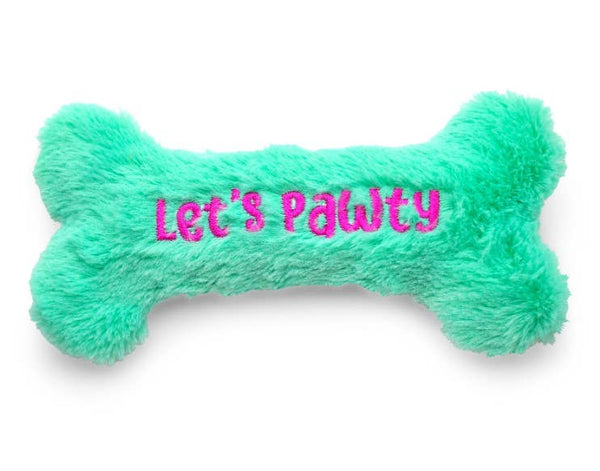 Pet Palette Distribution - ThoozyPet Birthday Bone Large Plush Dog Toy 11"