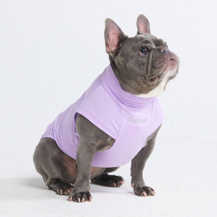 Spark Paws Sunblock Dog Purple T-Shirt | Shop Now
