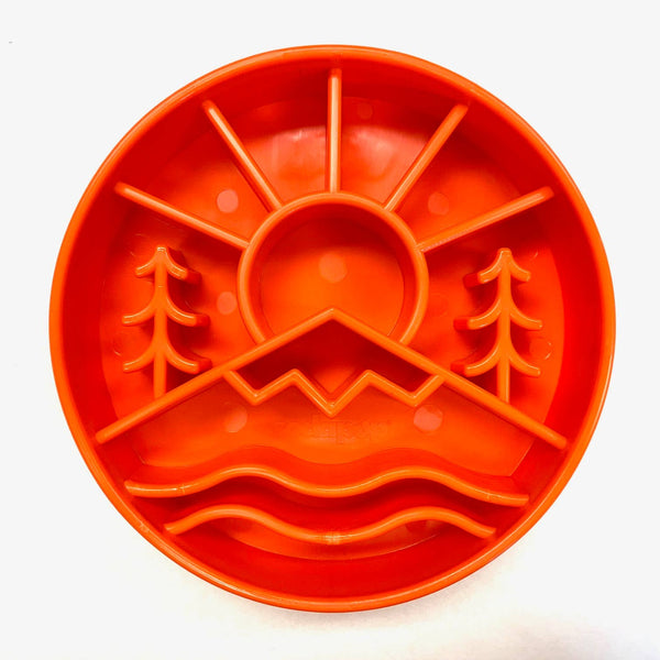 SodaPup Dog Toys - Great Outdoors Design eBowl Enrichment Slow Feeder Bowl for