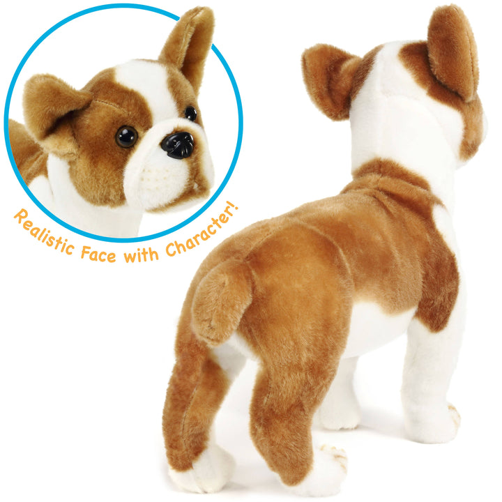 VIAHART Toy Co. - Bobby The Boston Terrier Boxer | 15 Inch Stuffed Ani ...