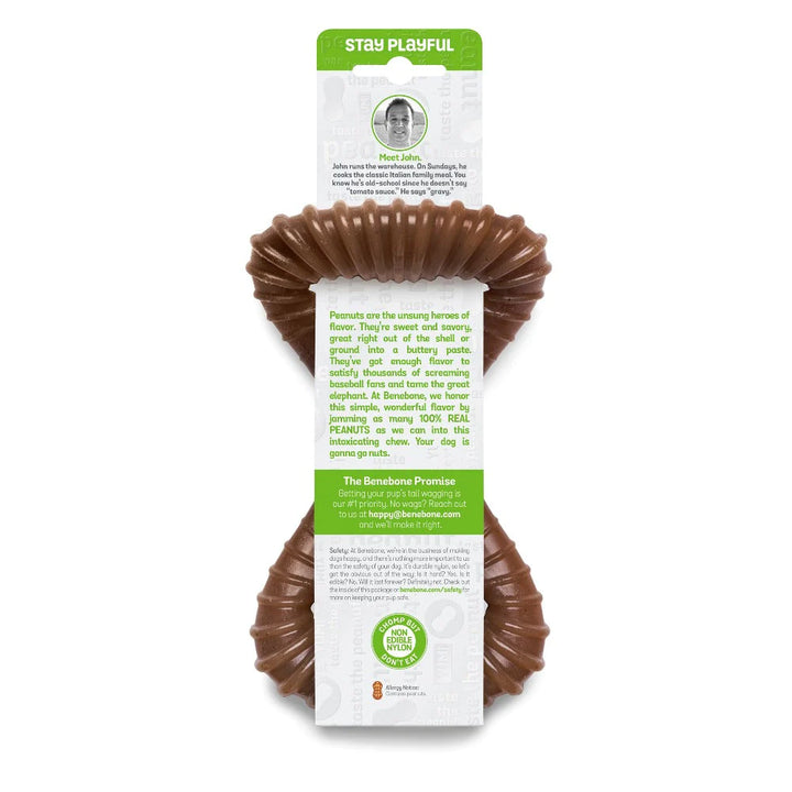 Benebone Dental Chew Peanut Butter Flavor Dog Chew Toy | Kanu Pet