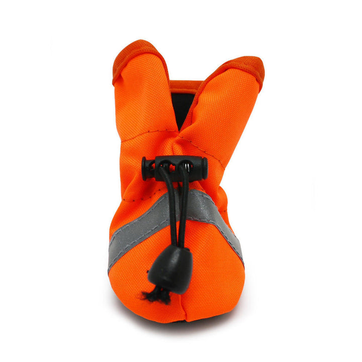 Dogo Pet Slip-ON Paws Orange Dog Shoes | Kanu Pet