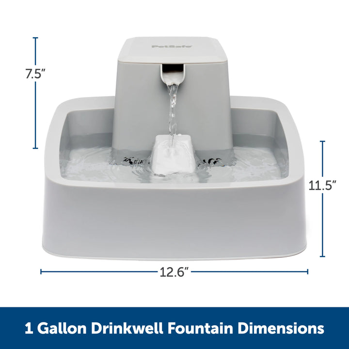 PetSafe Water Fountain Drinkwell 1 Gallon for Dogs & Cats | Kanu Pet