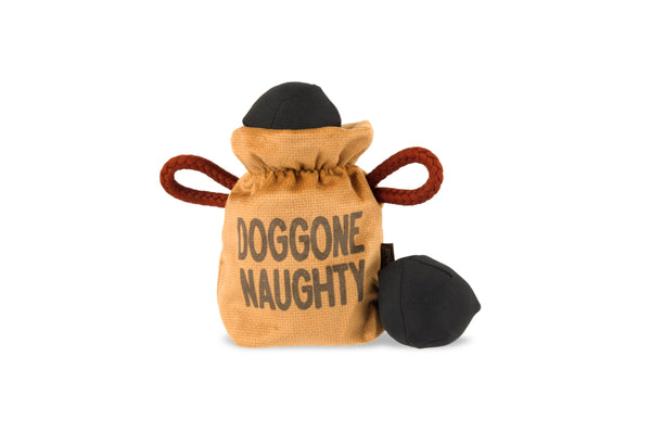 P.L.A.Y. Pet Holidays Fur-ever Naughty Dog toy