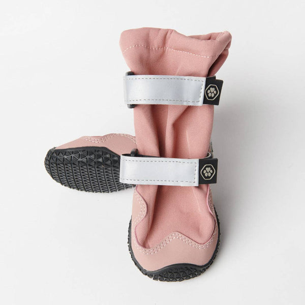 Spark Paws Flex Shell Water-resistant Pink Dog Boots | Shop Now