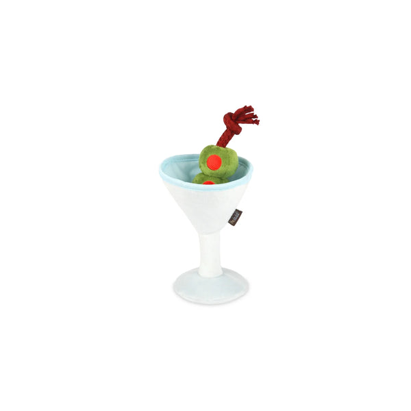 P.L.A.Y. Plush Dog Toys Barktender  Martini |Kanu Pets