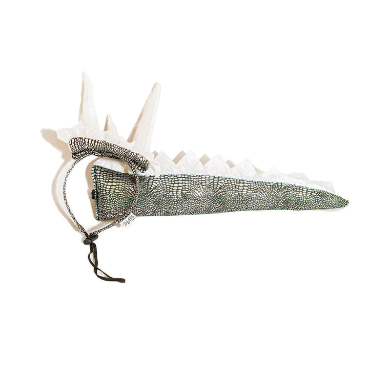 Midlee Designs Dinosaur Headband with Tail Dog Costume | Kanu Pets