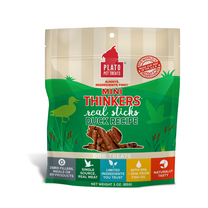 Mini Thinkers Duck Meat Stick Dog Treats | Kanu Pet
