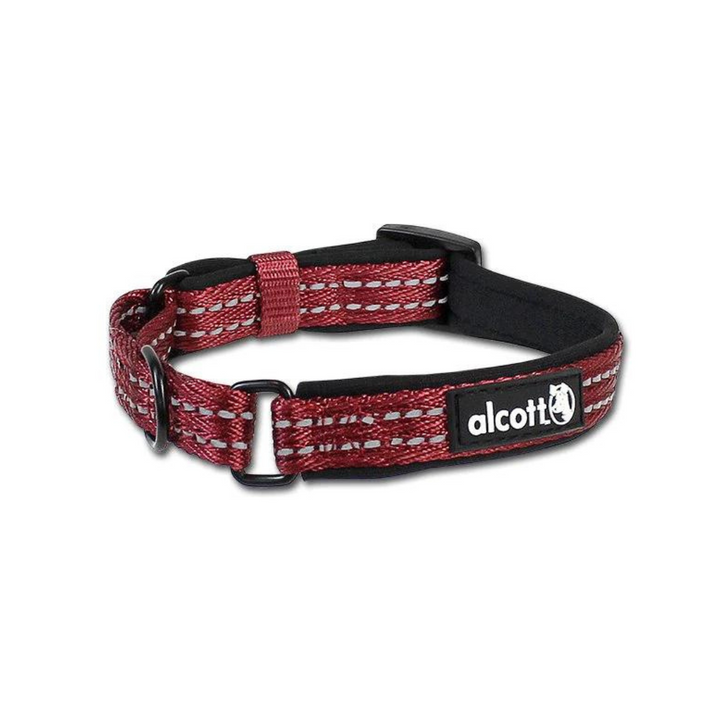 Alcott Martingale Red Dog Collar | Kanu Pet