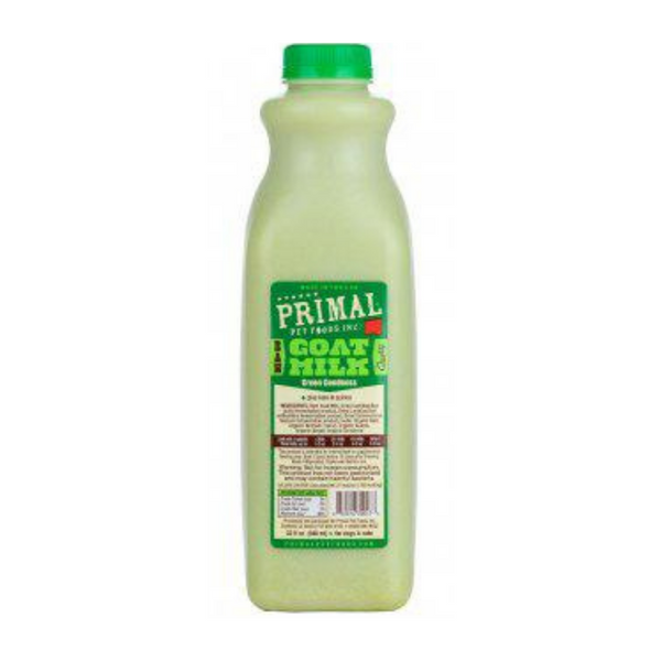 Primal Raw Goat Milk+ Green Goddess for Cat & Dog 32 Oz | Kanu Pet