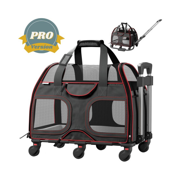 Katziela Luxury Rider with Removable Wheels Pet Carrier | Kanu Pet