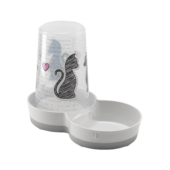 Moderna 'Cats In Love' Cat Food Dispenser | Kanu Pet