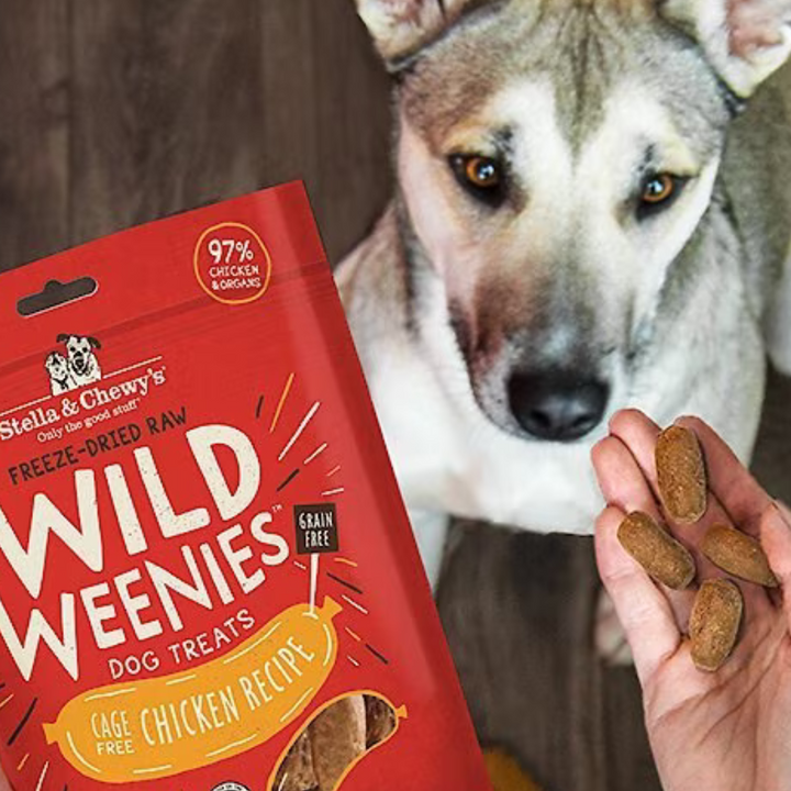 Stella & Chewy's Wild Weenies Freeze-Dried Dog Treats | Kanu Pet