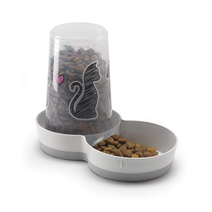 Moderna 'Cats In Love' Cat Food Dispenser | Kanu Pet