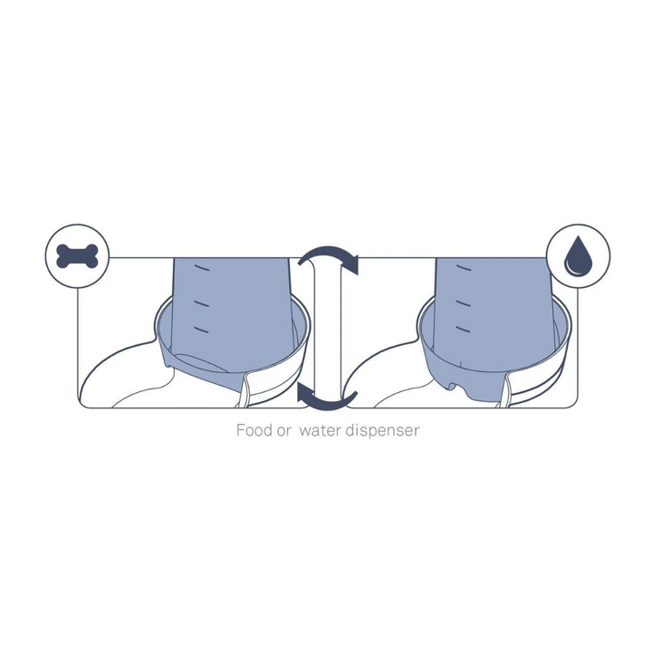 Moderna 'Cats In Love' Cat Food Dispenser | Kanu Pet