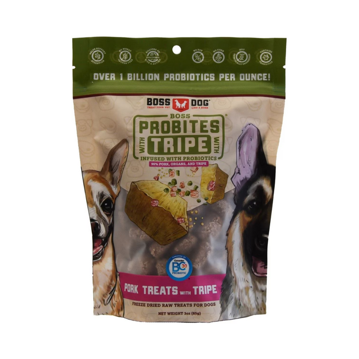 Boss Dog Probites Pork with Tripe Dog Treats | Kanu Pet