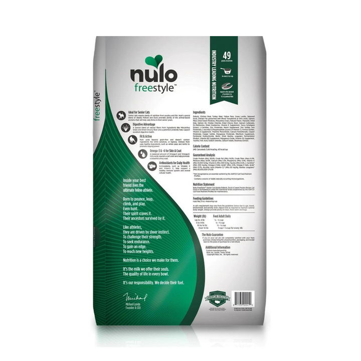 Nulo Senior Freestyle Cat Dry Food | Kanu Pet