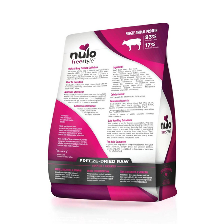 Nulo freestyle freeze-dried raw | Kanu Pet