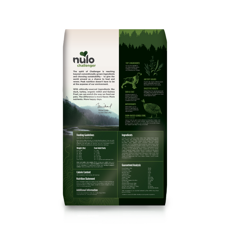Nulo Challenger High-Protein Kibble  Dog Food | Kanu Pet