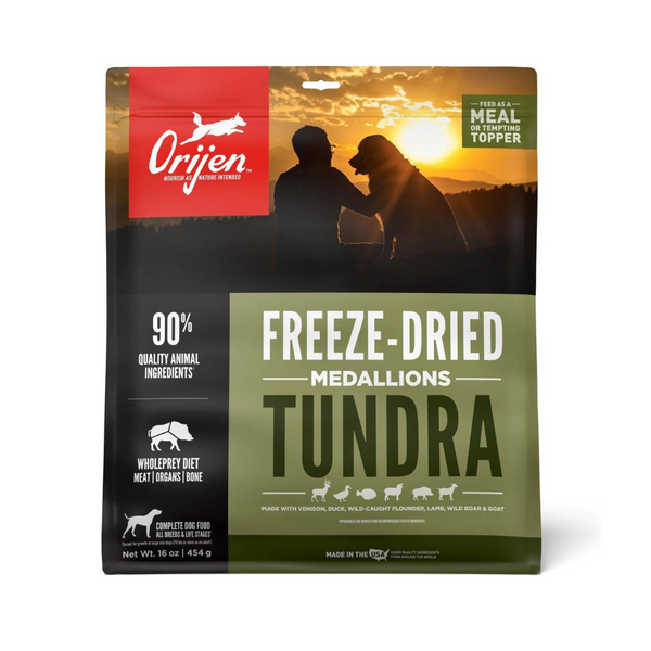 Orijen Tundra Recipe Freeze-Dried Dog Food | Kanu Pet