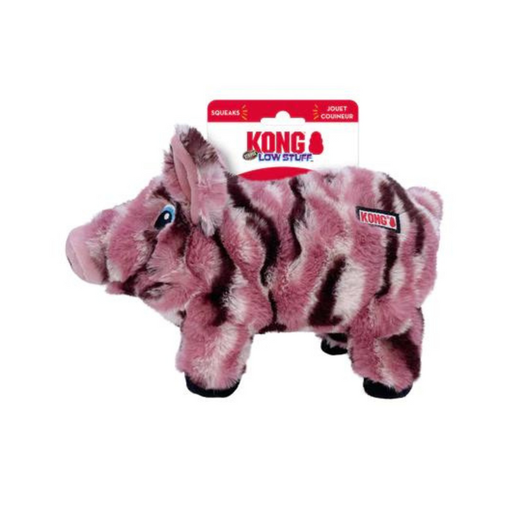 Kong Stuff Stripes Plush Dog Toy | Kanu Pet