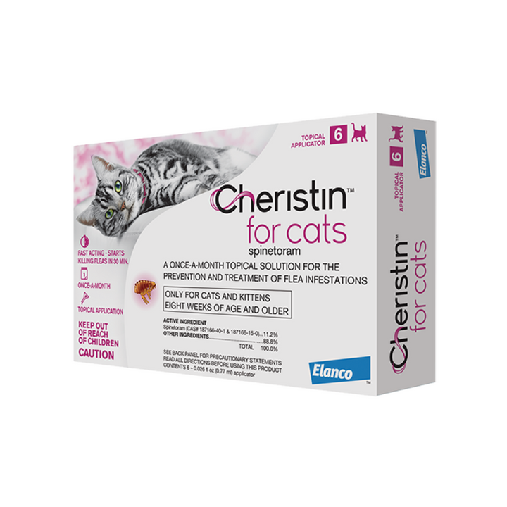  Cheristin Flea Treatment for Cats | Kanu Pet