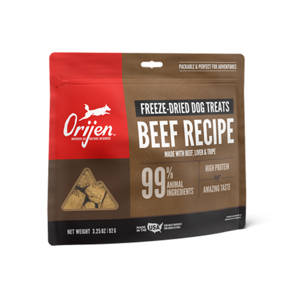 Orijen Ranch Beef Recipe Freeze-Dried Dog Treats | Kanu Pet