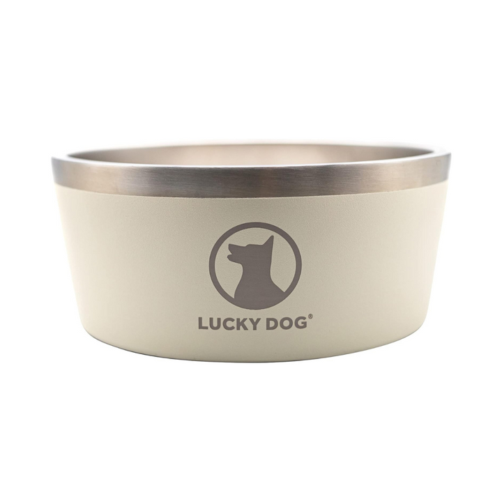 Lucky Dog Indulge Double Wall Stainless Steel Dog Bowl | Kanu Pet