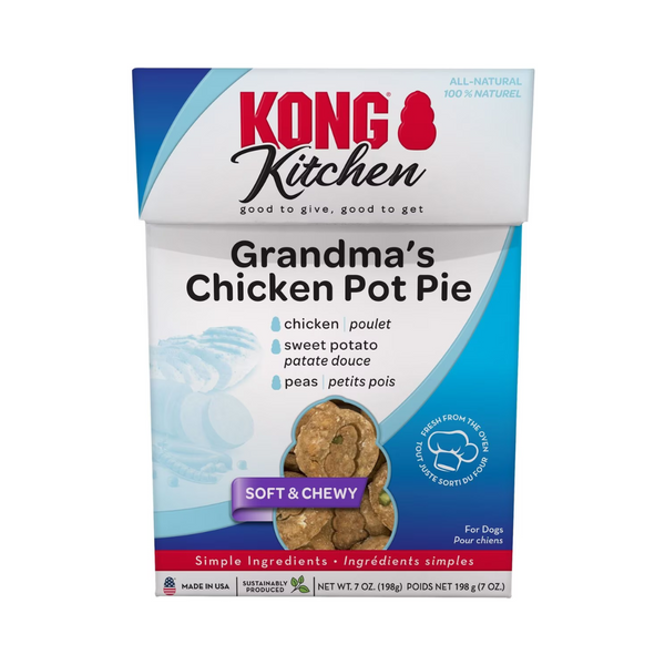 Kong Kitchen Soft Chewy Grandmas Chick PotPie Dog Treat | Kanu Pet