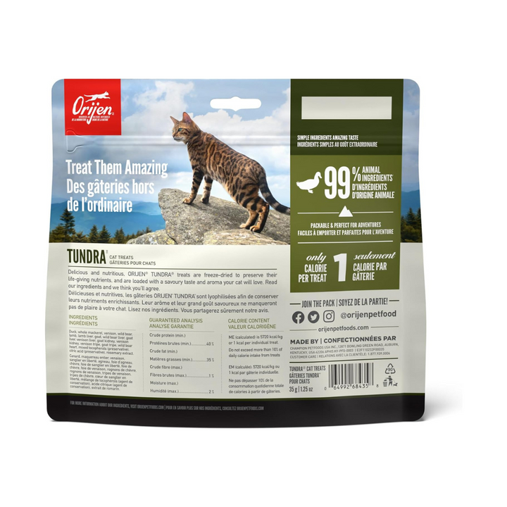 Orijen Tundra Freeze-Dried Cats Treats | Kanu Pet