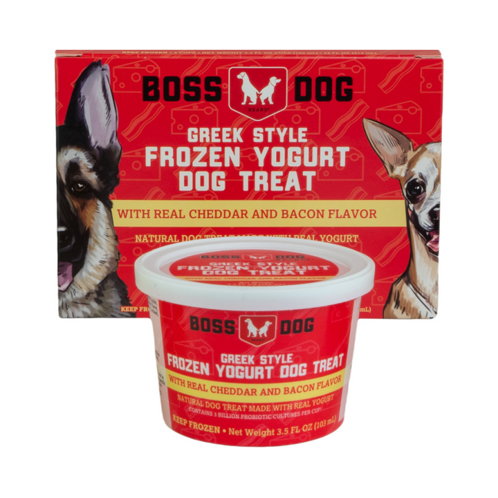 Boss Dog Yogurt Bacon & Cheddar Dog & Cat Treat | Kanu Pet