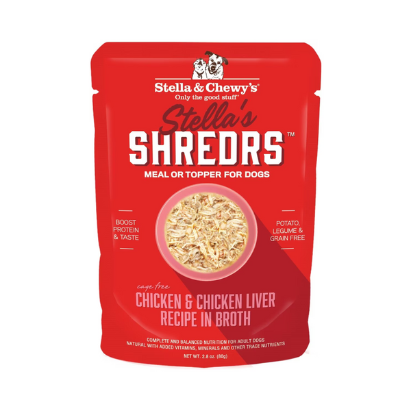 Stella & Chewy's Stella's Shredrs in Broth Dog Food | Kanu Pet