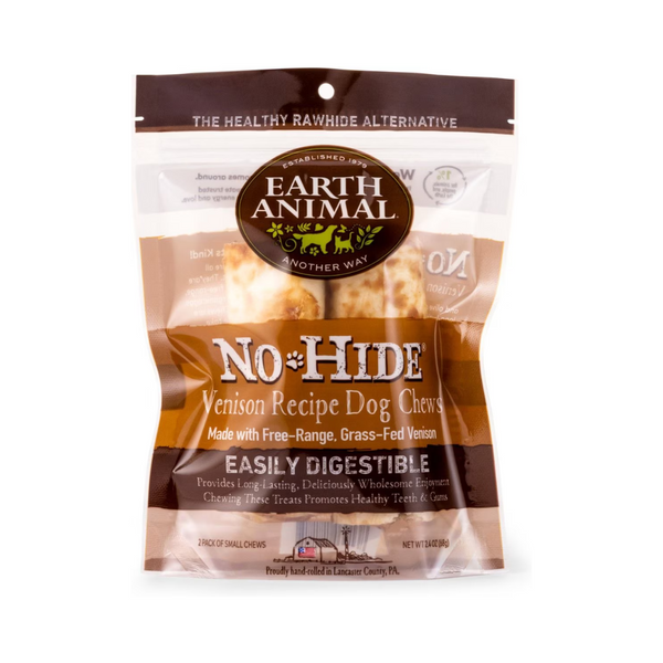 Earth Animal  No Hide Venison Chews Dog Treats | Kanu Pet