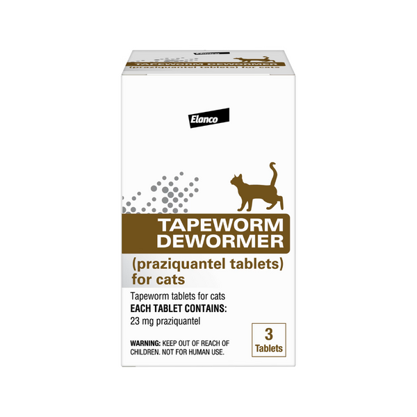 Elanco Tapeworm Dewormer Tablets for Cats & Kitten | Kanu Pet