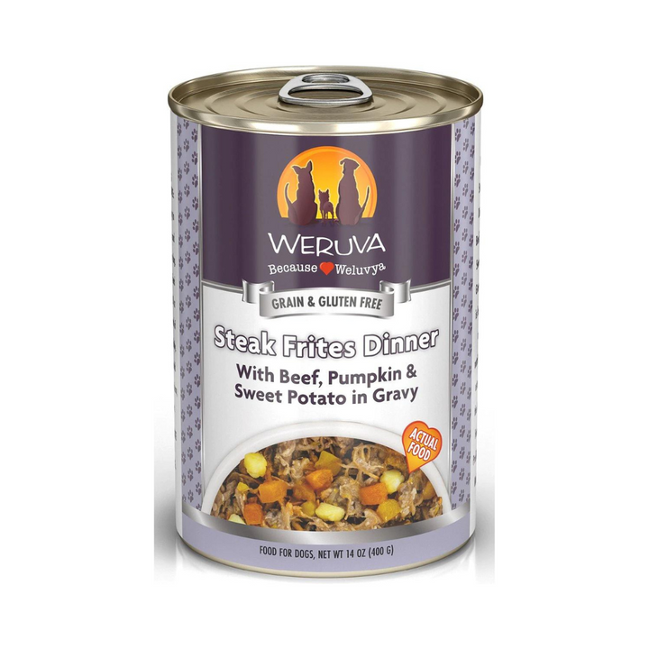 Weruva Classic Steak Frites with Beef Dog Food | Kanu Pet
