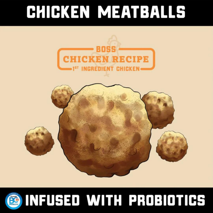 Boss Dog Proballs Dried Raw Chicken Meatballs Dog Treat  | Kanu Pet