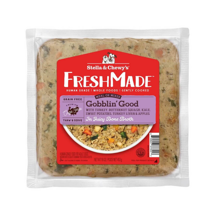 Stella Chewy FreshMade Gently Cooked Frozen Dog Food Kanu Pet