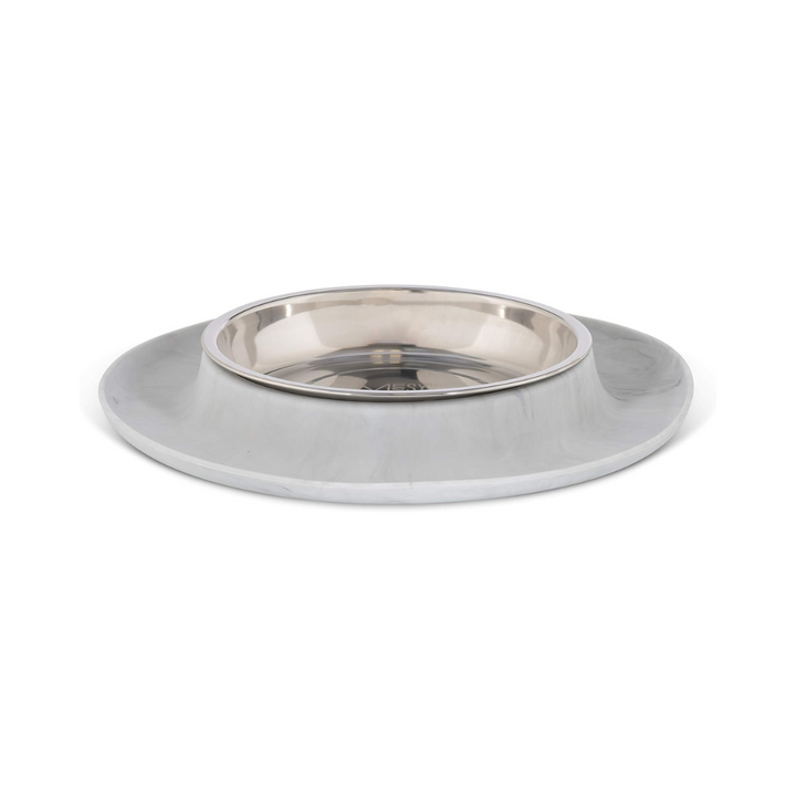 Messy Cats Single Silicone Feeder with SS Shaped Cat Bowl | Kanu Pet