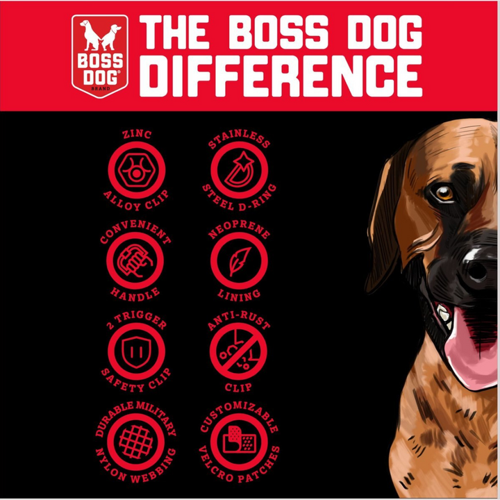 Boss Dog Tactical Collar Dog | Kanu Pet
