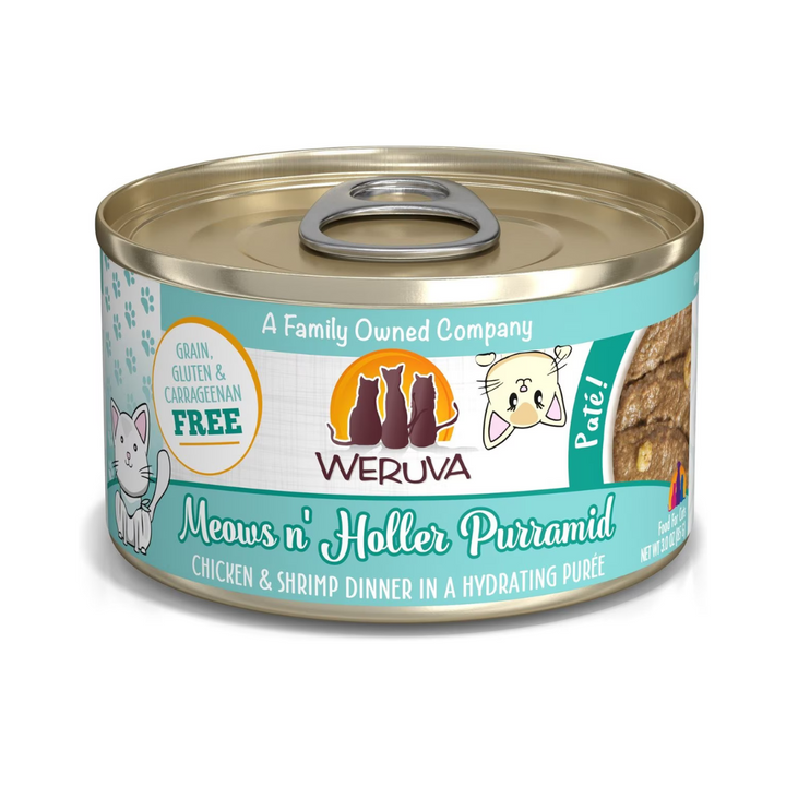 Weruva Classic Paté Meows n’ Holler PurrAmid Cat Food | Kanu Pet