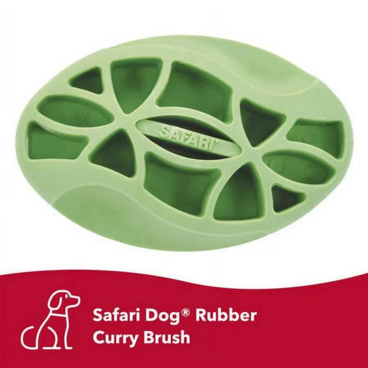 Coastal Safari Rubber Curry Dog Brush | Kanu Pet